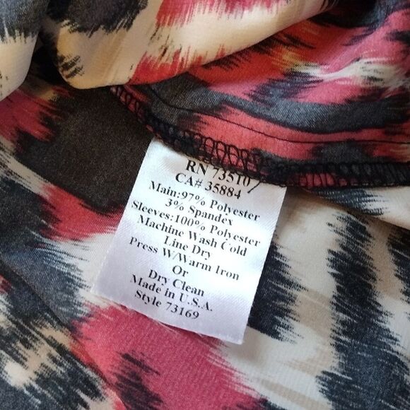 NWOT Uncle Frank Women's Size Medium, Cute Animal Print Midi Dress - Picture 6 of 10